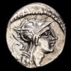 Junia. Denario de plata (3,85 g.). Roma, 91 a.C. Craw-377. VF