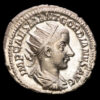Gordiano III. Antoninano de plata (4,34 g.). Roma, 240 a.C. LIBERALITAS AVG II. RIC 36. EBC