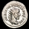 Filipo I. Antoniniano de plata (4,93 g.). Roma, 245 a.C. P M TR P II COS P P. RIC 2b. EBC