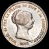 Isabel II. 20 Reales (25,93 g.).1851. Madrid. AC-593. VF+