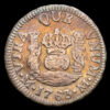 Carlos III. 1/2 Real (1,55 g.). 1763. México. Ensayador M. AC-180. MBC