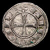 Alfonso VI. Dinero (0,85 g.). (1073-1109). Toledo. BAU-3.10. EBC
