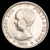 Alfonso XIII. 50 Céntimos (2,47 g.). 1892/82*9-2. Ensayador PG-M. AC-28. EBC-