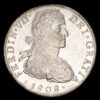 Fernando VII. 8  Reales (26,98 g.). 1808.  México. Ensayador T·H. AC-1306. UNC. Brillo original.