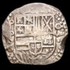 Felipe III. 8 Reales. 1611-13. Potosí. Ensayador P. Ceca y ensayador a izquierda. MBC+.