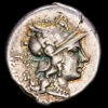 C. Servilius. Denario de plata (3,98 g.). Roma, 136 a.C. FFC-111. VF+.