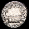 Marco Antonio. Denario de plata (3,59 g.). Roma, 32-31 a.C. ANT·AVG·III·VIR·R·P·C. FFC-32. XF
