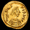 Focas. Semissis de oro (2,19 g.).Constantinopla, 602-610 d.C. FOCAS·PER·AVI·RE:VICTORIA AVG4. DOC-15. XF