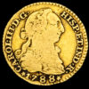 Carlos III. 1 escudo (3,31 g.). Madrid. 1788. Ensayador M. AC-1372. MBC.