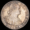 Carlos IV. 8 reales (26,91 g.). México. 1808. Ensayador T·H. AC-988. MBC+.