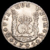 Felipe V. 8 Reales. (26,81g.). Mexico. 1744. Ensayador M·F. AC-1466. MBC+.