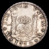 Carlos III. 8 Reales. (26,82g.). Mexico. 1770. Ensayador M·F. AC-1099. VF+.