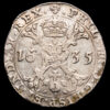 Países Bajos – Felipe IV. Patagon. (28,21g.). Bruselas. 1635. DELM-303. MBC+.