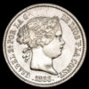 Isabel II. 40 Céntimos. (5,15g.). Madrid. 1866. AC-501. VF.