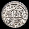 Felipe IV. 1 Real. (3,75g.). Segovia. 1652/1. Ensayador B·R. AC-794. XF+. Punto entre HISPANARIUN y REX