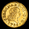 Fernando VI. 1/2 Escudo. (1,79g.). Madrid. 1758. Ensayador J·B. EBC-.