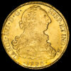 Carlos IIII. 8 Escudos. (26,99g.). Santiago de Chile. 1793. Ensayador D·A. AC-1758. VF+.