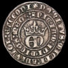 Enrique. 1 Real. (3,31g.). Burgos. (1368-1379). BAUT-555. EBC-. B. Bajo el cuartelado.