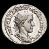 Gordiano III. Antoniniano. (4,15 g.). Roma, 238-239 d.C. FIDES MILITVM RIC 1. EBC+. Brillo original.