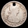 Fernando VII. 1 Real. Santiago. 1813. Ensayador F·J. KM-64. F+. Agujero.