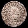 Felipe III. 1/2 Croat (1,57 g.). Barcelona. 1612. AC-376. MBC. Muy rara.