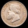Brasil – Pedro II. 1000 Reis (12,82 g.). 1878/6. KM-481. SC-.