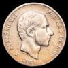 Alfonso XII. 20 Céntimos. (5,12g.). Manila. 1881. AC-105. MBC+. Colonia española.