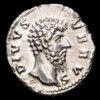 Lucio Vero. Denario. (3,11g.). Roma. 169 d.C. RIC-596a. XF. R: CONSECRATIO Águila