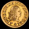 Fernando VI. 1/2 Escudo (1,74 g.). Sevilla. 1747. Ensayador P·J. AC-569. EBC. Restos de brillo original.