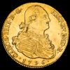 Carlos IV. 4 Escudos (13,63 g.). Madrid. 1796. Ensayador M·F. AC-1478. EBC+/SC-. Brillo original. Muy bella.