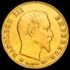 Francia. Napoleón III. 5 Francs (1,51 g.). París A. 1856. KM-787.1. MBC+.