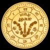 Nepal. Dinastía Shad de Nepal. 10 Asarphi (10,11 g.). 1974. KM-829. Oro 999/1000. Proof. Tirada de 500 ejemplares.