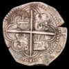 Felipe II. 4 Reales (13,39 g.). Granada. 1594/3. Ensayador F. AC-389. VF+. Rara.