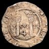 Juana y Carlos. 4 Reales (13,82 g.). México. 1504-1555. CAL-138. VF. Escudo entre M y O.