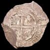 Carlos II. 8 Reales (27,17 g.). Potosí. 1667. Ensyador E. AC-698. VF+. Tres fechas visibles.