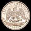 República de México. 1 Peso. México. 1872. KM-408.5. Perfecta condición.