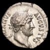 Adriano. Denario (3,49 g.). Roma, 117-138 d.C. RIC-852. XF+. A: HADRIANVS AVGVSTVS / R: COS III. Restos de brillo original.