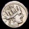 FURIA. P. Furius Crassipes. Denario (4,04 g.). Roma, 84 a.C.  MBC+.