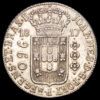 Brasil. Joannes VI. 960 Reis (26,83 g.). Rio. 1817. KM-307.3. XF. Acuñada sobre un 8 Reales.