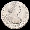 Carlos IV. 2 Reales (6,75 g.). Nueva Granada (Guatemala). 1795. Ensayador M. AC-553. EBC. Brillo original.