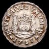 Felipe V. 1/2 Real (1,64 g.). México. 1737. Ensayador M·F. AC-259. EBC-.