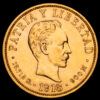 República de Cuba. 10 Pesos (16,74 g.). 1916. KM-20. XF+