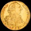 Carlos III. 8 Escudos (27,11 g.). Madrid. 1773. Ensayador P·J. AC-1958. EBC+/SC. Brillo original. Buen ejemplar.