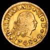 Fernando VI. 1/2 Escudo. (1,77 g.). Sevilla. 1748. Ensayador P·J. AC-571. MBC+.