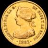 Isabel II. 40 Reales. (3,38 g.). Madrid. 1862. AC-681. MBC+/EBC+. Restos de brillo original