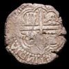 Felipe IV. 8 Reales (26,55 g.). Lima (Perú). (1621-1665). Ensayador V. AC-1250. BC. Muy rara.