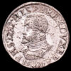 Brabante – Felipe II. 1/2 Escudo. (1571 g.). Amberes. 1571. VF 301. XF. Restos de brillo original.