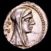 Sulpicia. Denario. (4,03 g.). Roma. 69 a.C.. Craw-406/1. XF+. Muy bella pátina.