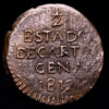 Fernando VII. 1/2 Real. (2,99 g.). Cartagena (Colombia). 1812. AC-316. MBC. Muy rara.