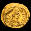 Justiniano II. Tremessis. (1,5 g.). Constantinopla. 565-578 d.C. MIBE-11A. VF+.